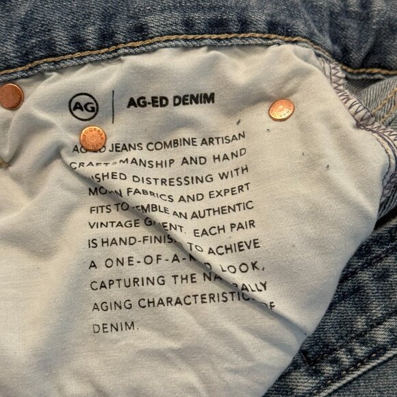 AG -Ex Boyfriend Slouchy Slim Jeans - SIZE 28 Great Condition! - Picture 3 of 6